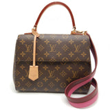 Louis Vuitton Monogram Cluny BB Handbag Brown