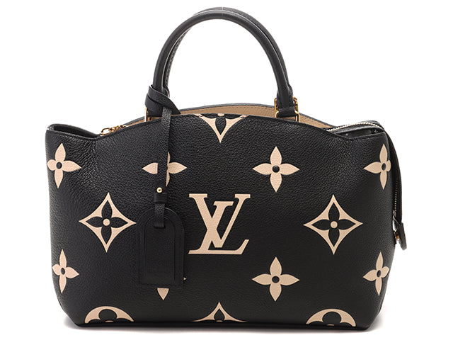 Louis Vuitton Petit Palais PM Monogram Implant Black