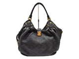 Louis Vuitton Mahina XL Handbag Black