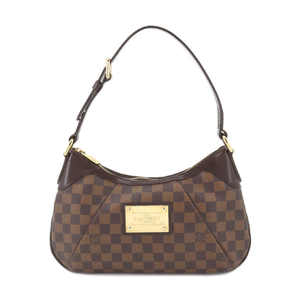 Louis Vuitton Damier Thames PM Shoulder Bag Ebene Brown