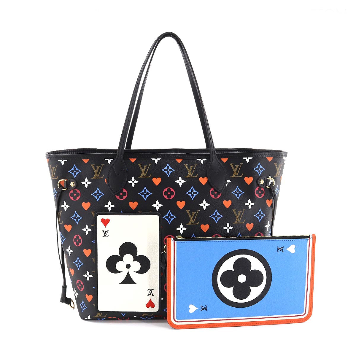 Louis Vuitton Game On Monogram Neverfull MM Tote Bag Noir