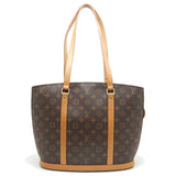 Louis Vuitton Monogram Babylon Tote Bag Brown