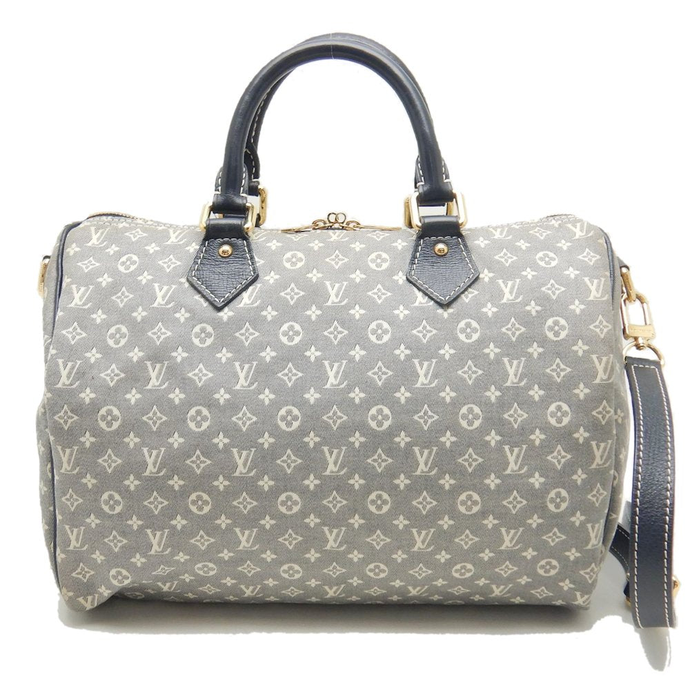 Louis Vuitton Speedy Bandouliere 30 Handbag Monogram Idile Ankle