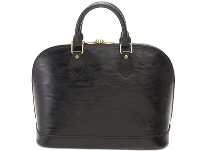 Louis Vuitton Alma PM Epi Noir Tote Bag