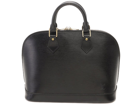 Louis Vuitton Alma PM Epi Noir Tote Bag