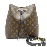 Louis Vuitton Monogram Neonoe Noir Shoulder Bag