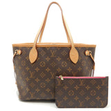 Louis Vuitton Monogram Neverfull PM Tote Bag Pivoine