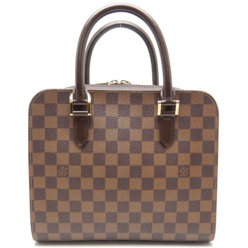 Louis Vuitton Damier Triana Handbag Ebene