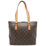 Louis Vuitton Monogram Tote Bag Brown