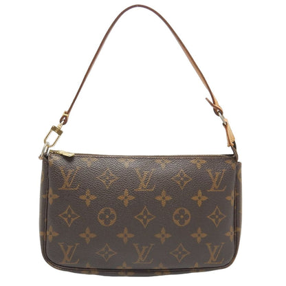 Louis Vuitton Monogram  Accessory Pouch Handbag Brown