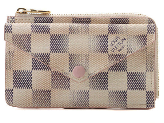 Louis Vuitton Porto Cult Lecto Verso Damier Azur Rose Ballerine