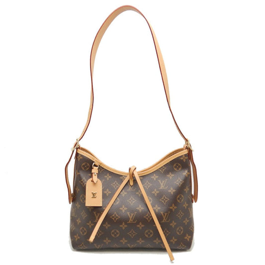 Louis Vuitton Monogram Carryall NM PM Shoulder Bag Brown