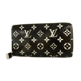 Louis Vuitton Long Wallet Monogram Python Zippy Wallet Noir