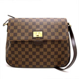 Louis Vuitton Damier Buzas Roseberry Ebene Shoulder Bag