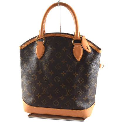 Louis Vuitton Lockit Monogram Handbag Brown