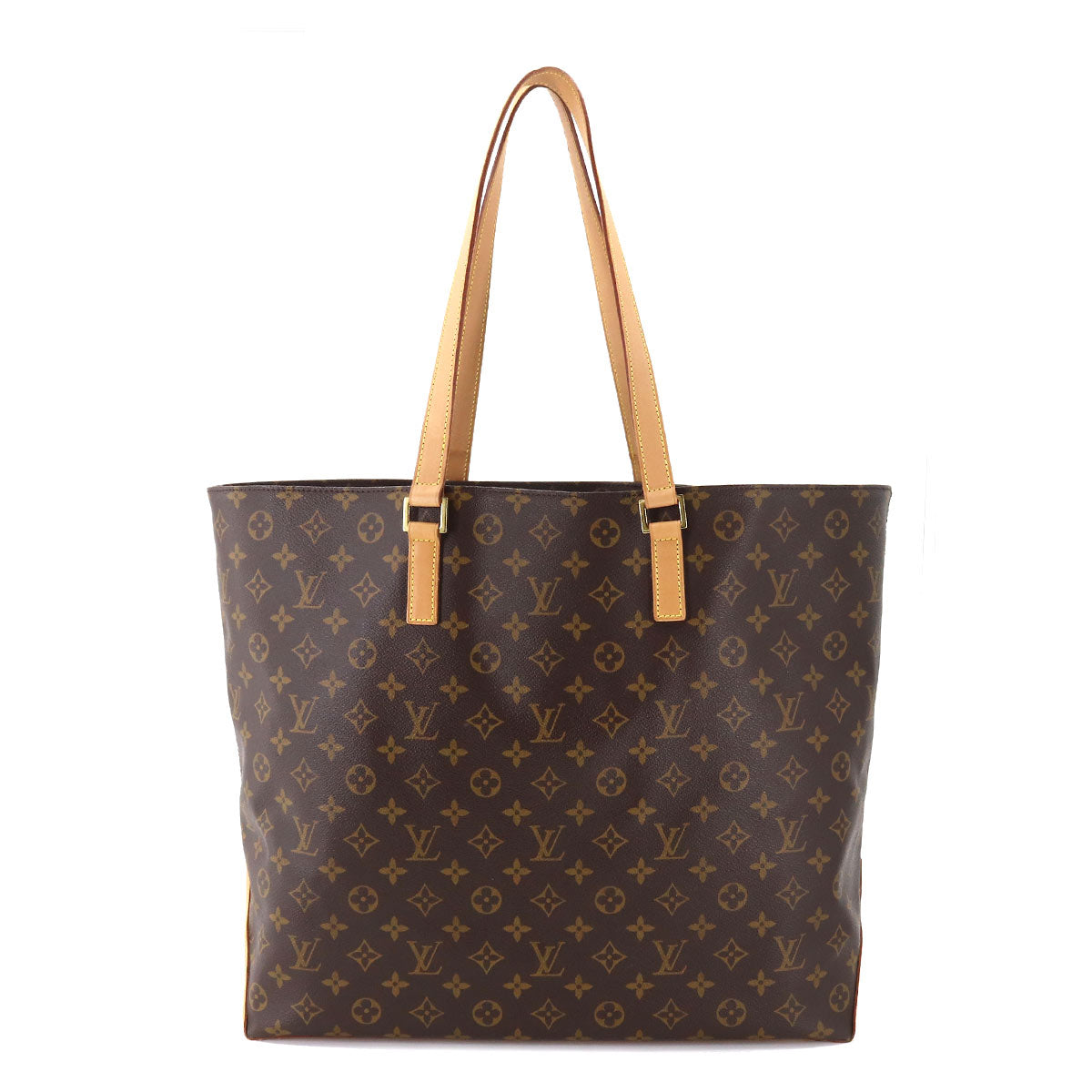 Louis Vuitton Monogram Cover Alto Tote Bag Brown Gold Hardware