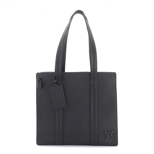 Louis Vuitton Aerogram Takeoff Tote Bag Leather Black