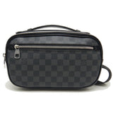 Louis Vuitton Damier Graphite Ambrel Waist Bag Black