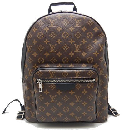 Louis Vuitton Josh Rucksack Backpack Monogram Macassar Brown Black