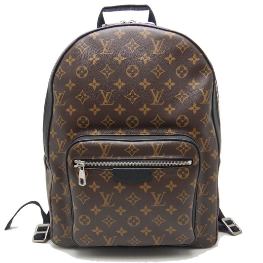Louis Vuitton Josh Rucksack Backpack Monogram Macassar Brown Black