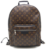 Louis Vuitton Josh Rucksack Backpack Monogram Macassar Brown Black