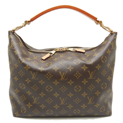 Louis Vuitton Monogram Sully PM Shoulder Bag Brown