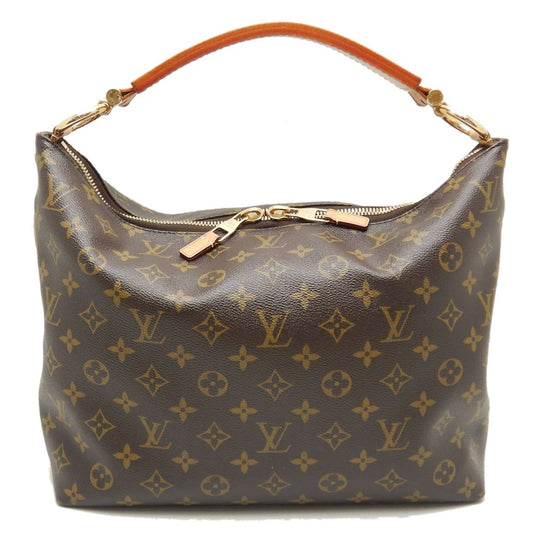 Louis Vuitton Monogram Sully PM Shoulder Bag Brown