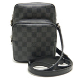 Louis Vuitton Damier Graphite Rem Shoulder Bag Black