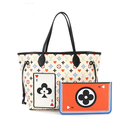 Louis Vuitton Game On Monogram Neverfull MM Tote Bag