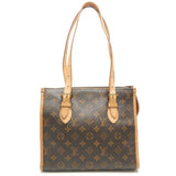 Louis Vuitton Monogram Popincourt Shoulder Bag Brown