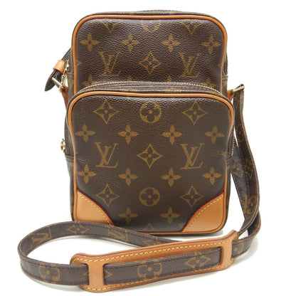 Louis Vuitton Monogram Shoulder Bag Brown