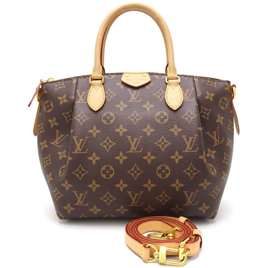 Louis Vuitton Monogram Turenne PM Shoulder Bag Brown