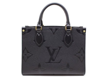 Louis Vuitton On The Go PM Monogram Implant Noir