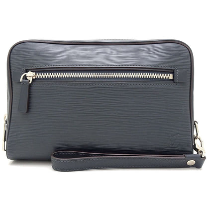 Louis Vuitton Epi Clutch Blue Nui