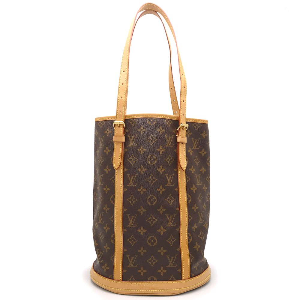 Louis Vuitton Monogram GM Tote Bag Brown