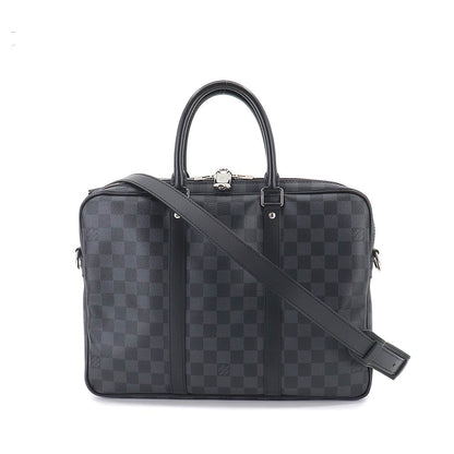 Louis Vuitton Damier Graphite PDV PM Shoulder Bag Black
