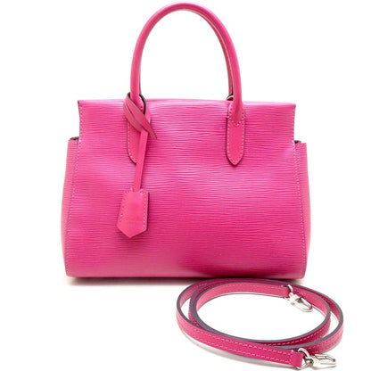 Louis Vuitton Epi Marly BB Shoulder Bag Pivoine Pink