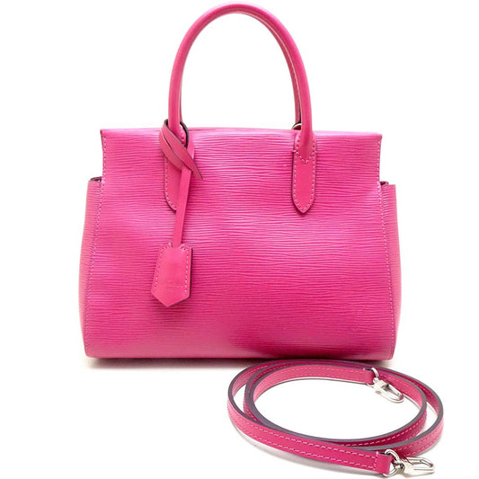 Louis Vuitton Epi Marly BB Shoulder Bag Pivoine Pink