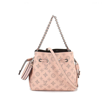 Louis Vuitton Mahina Bella Shoulder Bag Leather Magnolia Pink