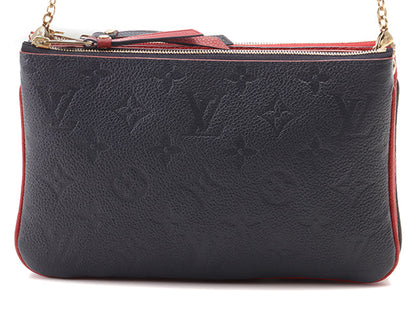 Louis Vuitton Monogram Implant Marine Rouge Pochette