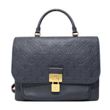 Louis Vuitton Monogram Empreinte Marignan Shoulder Bag Marine Rouge