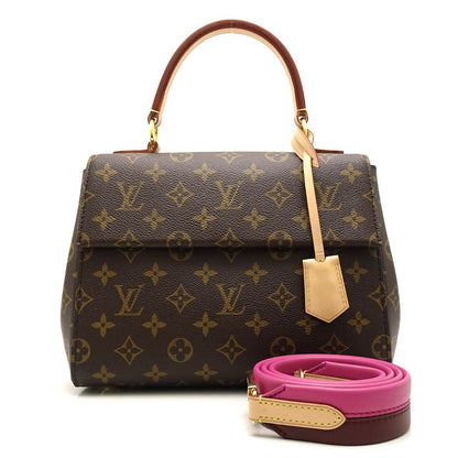 Louis Vuitton Monogram Cluny BB Rose 2WAY Bag