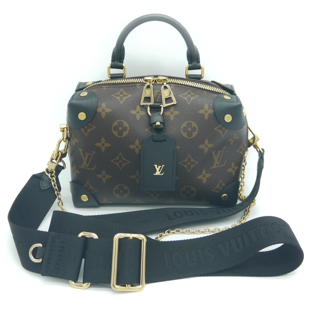 Louis Vuitton Petite Mare Supple Monogram Shoulder Bag Black