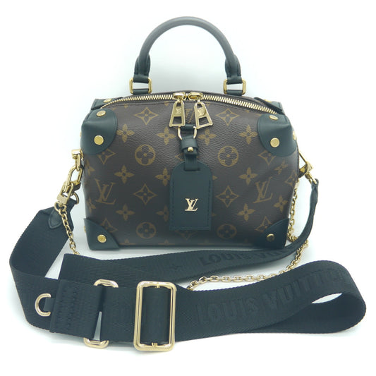 Louis Vuitton Petite Mare Supple Monogram Shoulder Bag Black