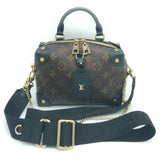 Louis Vuitton Petite Mare Supple Monogram Shoulder Bag Black