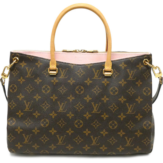 Louis Vuitton Monogram Pallas 2way Handbag