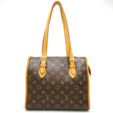 Louis Vuitton Monogram Popincourt Shoulder Bag Brown