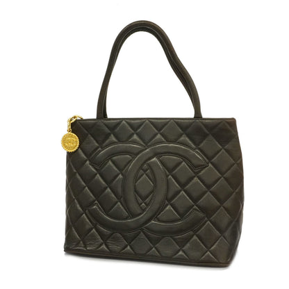 Chanel Tote Bag Lambskin Black