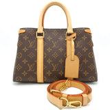 Louis Vuitton Monogram Soufflot BB 2Way Bag Brown