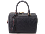Louis Vuitton Speedy Bandouliere 25 Monogram Implant Marine Rouge